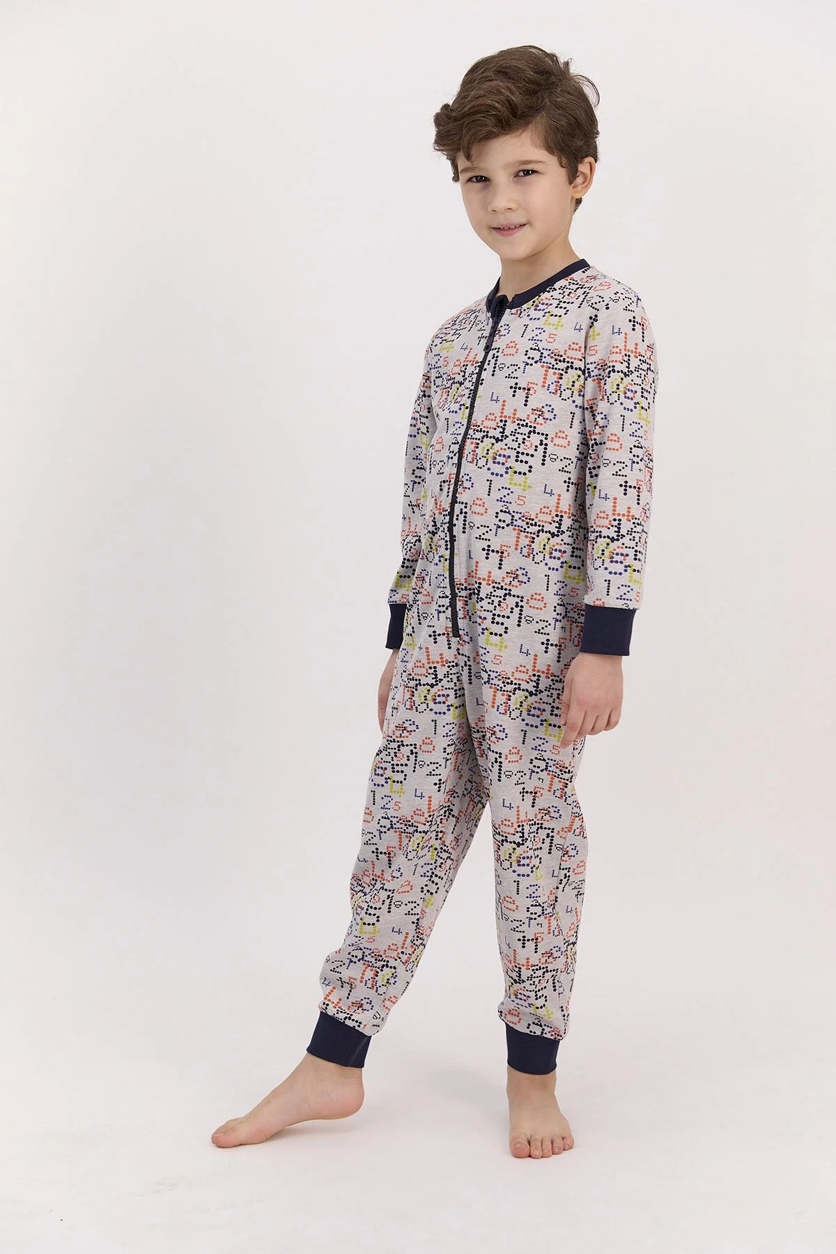 Rolypoly Erkek Çocuk Krem Tulum