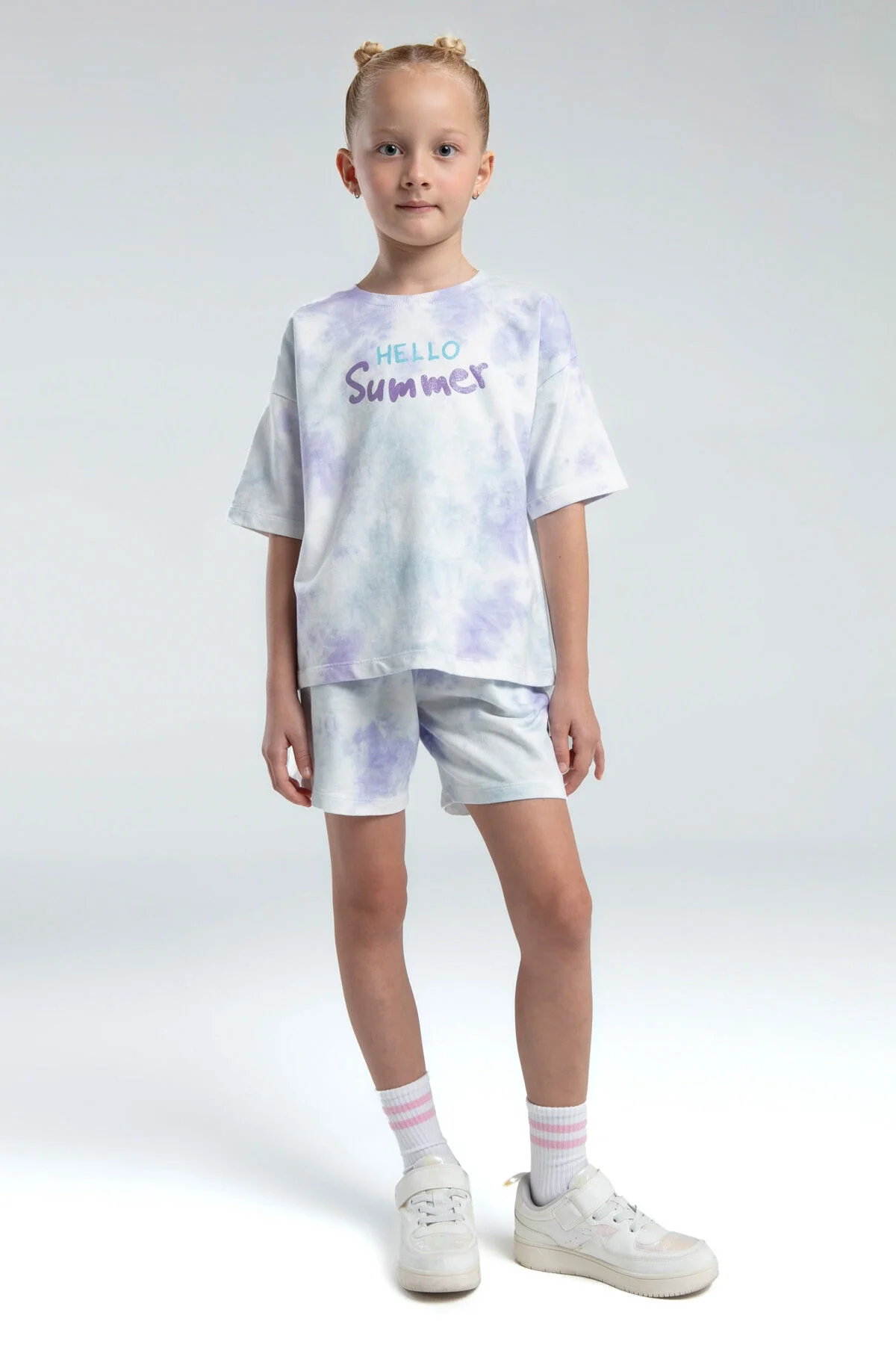 Rolypoly Kız Çocuk Beyaz Şort Takım