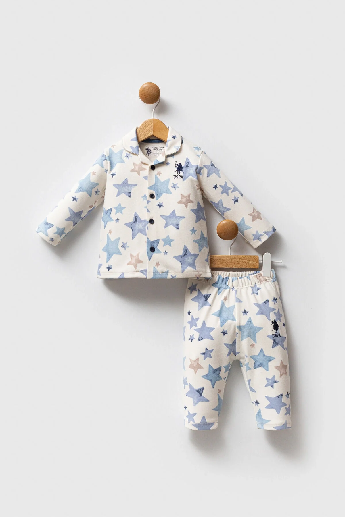 U.S. Polo Assn Erkek Bebek Krem Takım