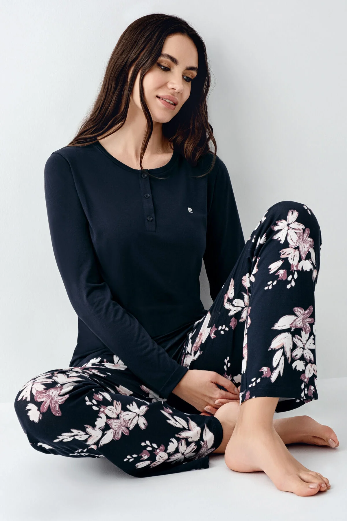 Pierre Cardin Kadın Lacivert Pijama Takımı