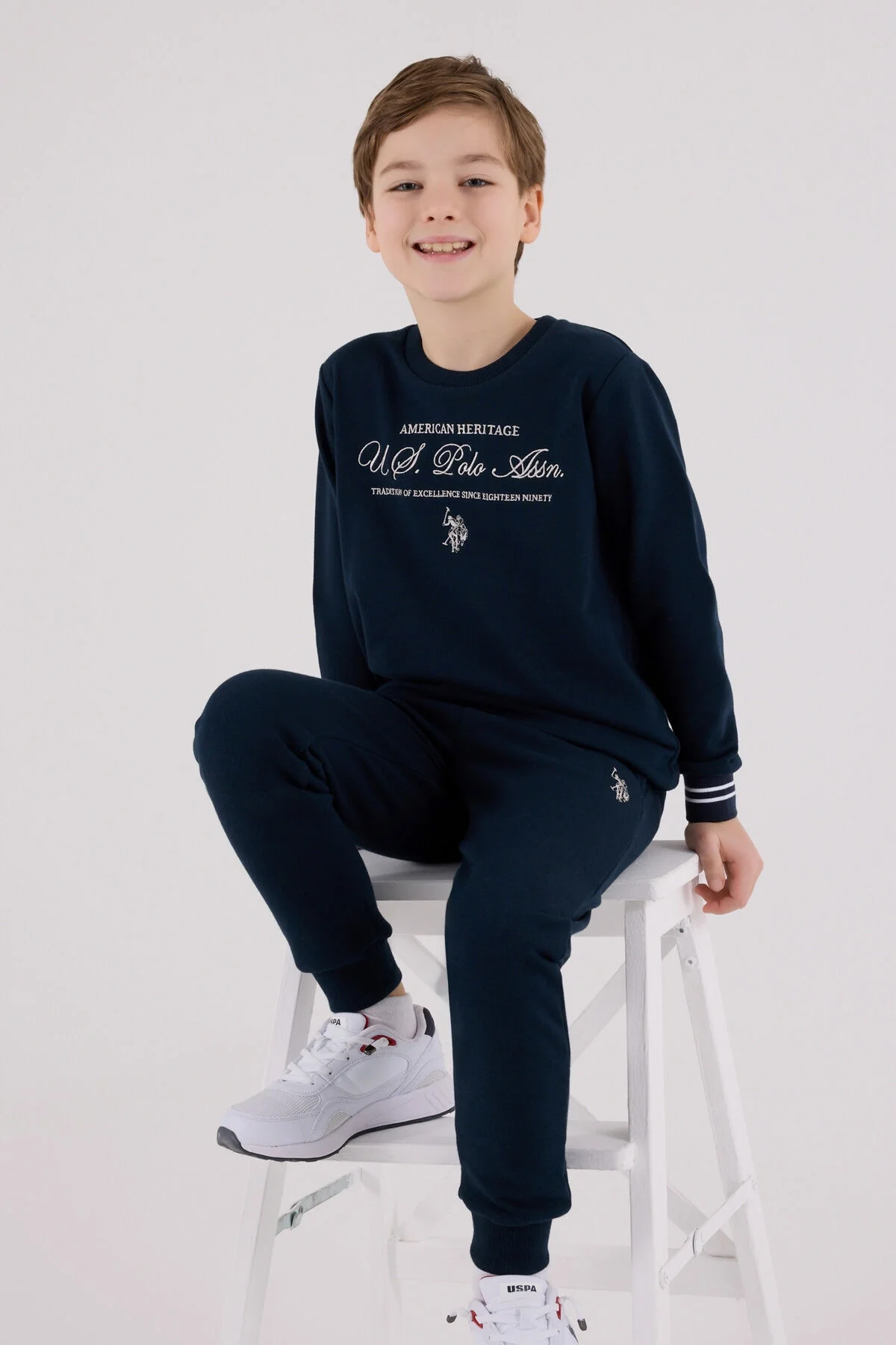 U.S. Polo Assn Erkek Çocuk Lacivert Eşofman Takımı