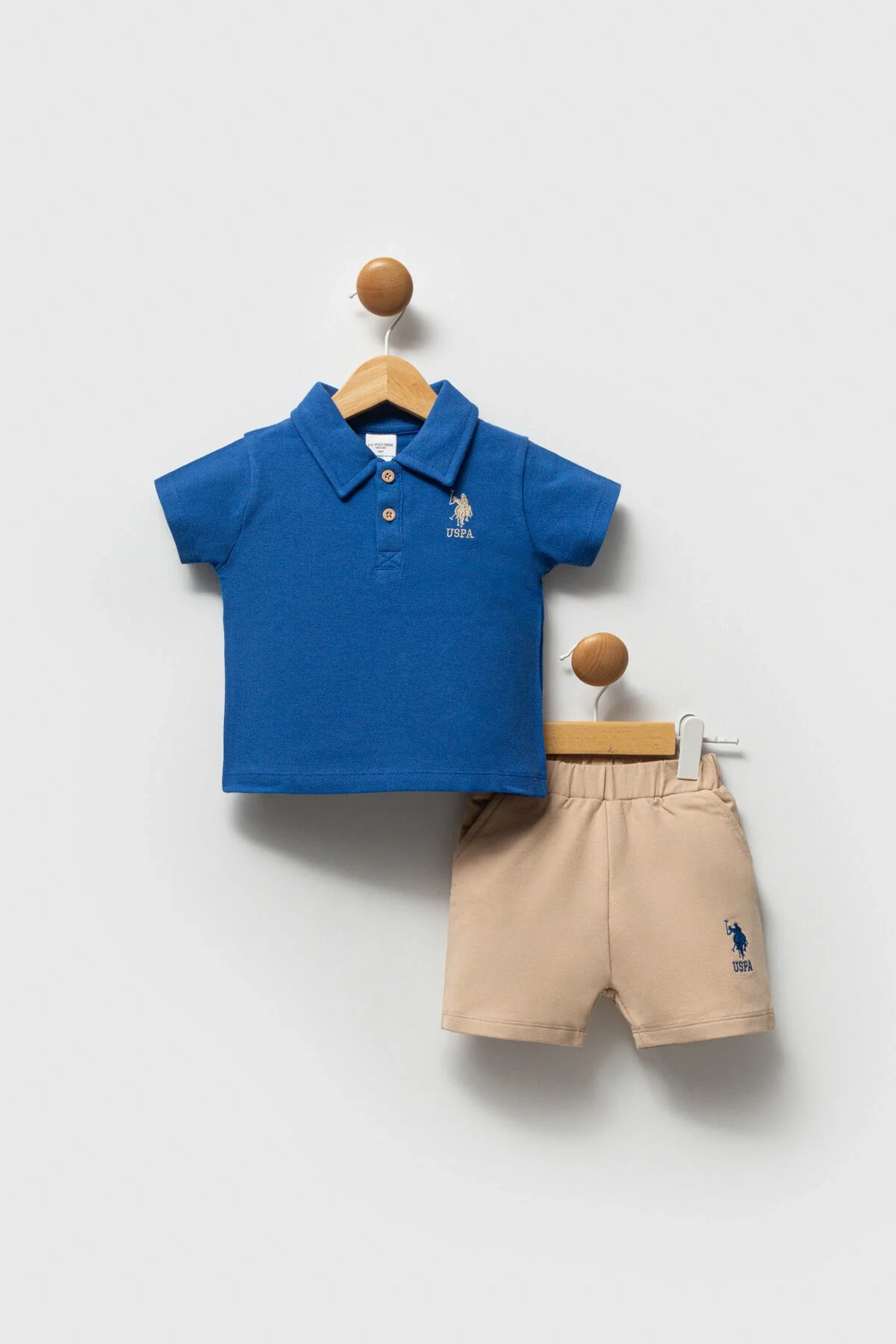 U.S. Polo Assn Erkek Bebek Mavi Takım