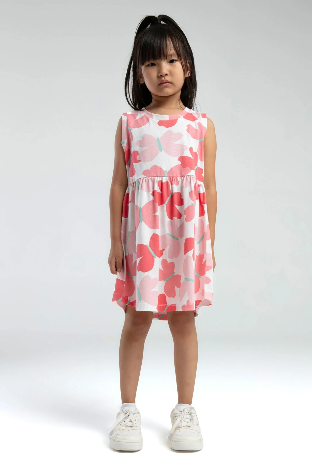 Rolypoly Kız Çocuk Pembe Elbise