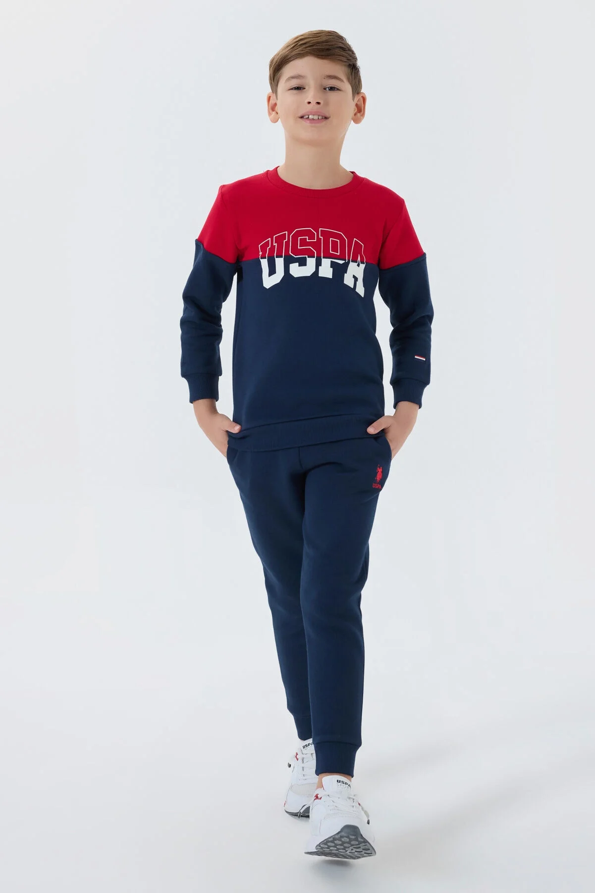 U.S. Polo Assn Erkek Çocuk Lacivert Eşofman Takımı