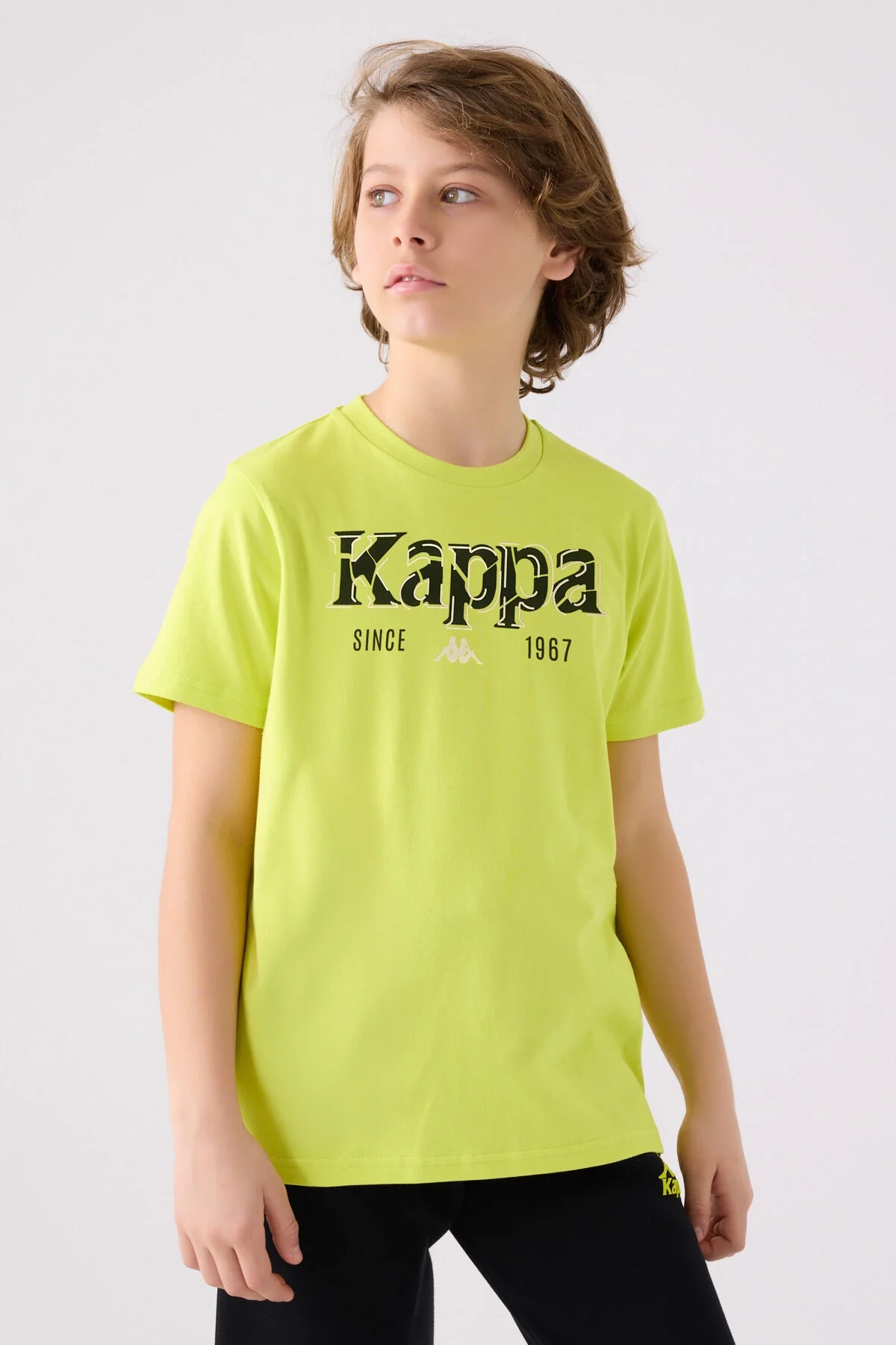 Kappa Erkek Çocuk Sarı T-Shirt