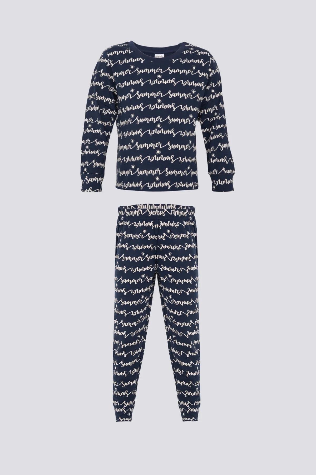 Rolypoly Kız Çocuk Lacivert Pijama Takımı