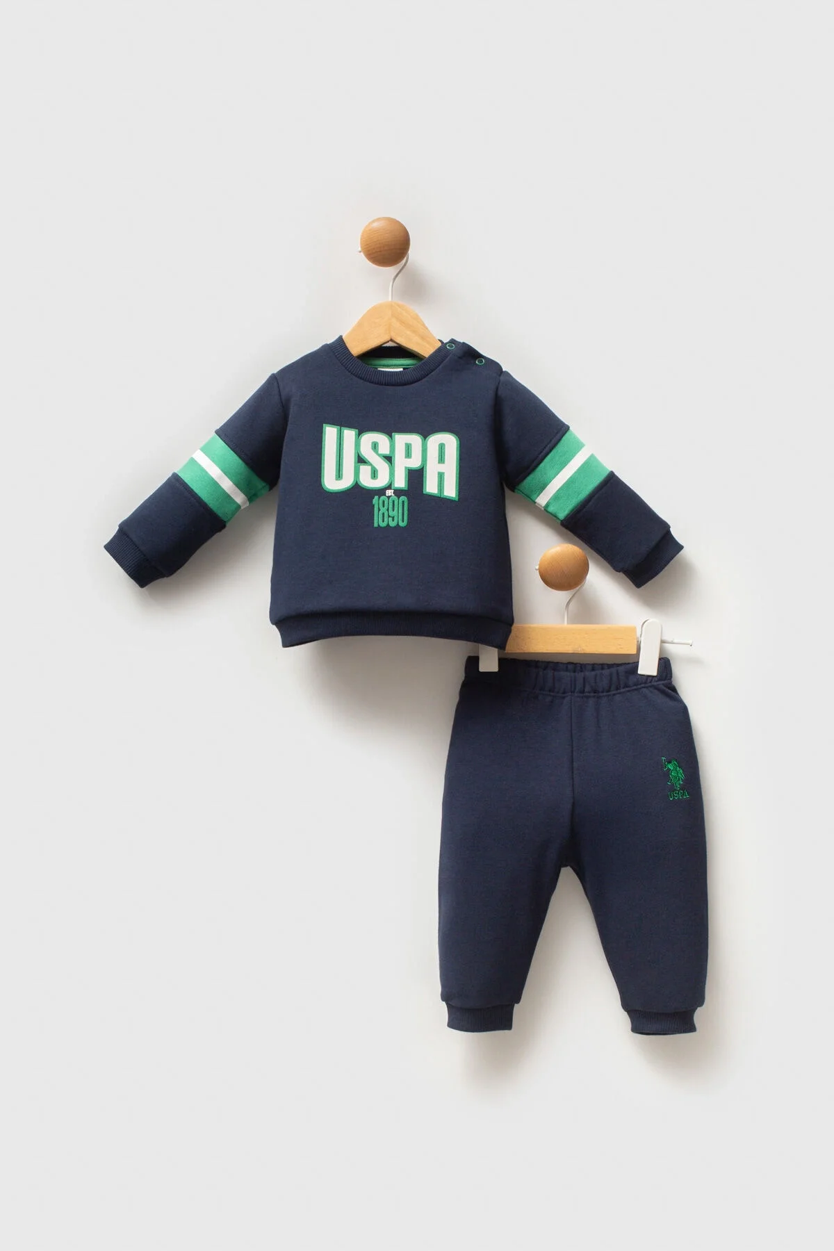U.S. Polo Assn Erkek Bebek Lacivert Takım