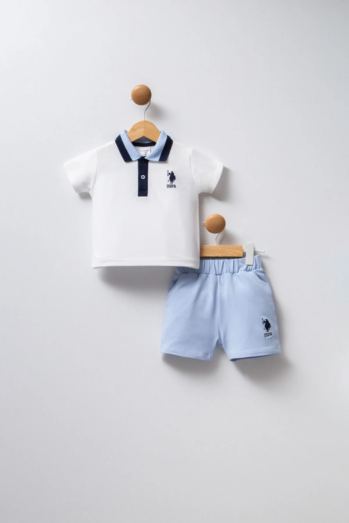 U.S. Polo Assn Erkek Bebek Mavi Takım