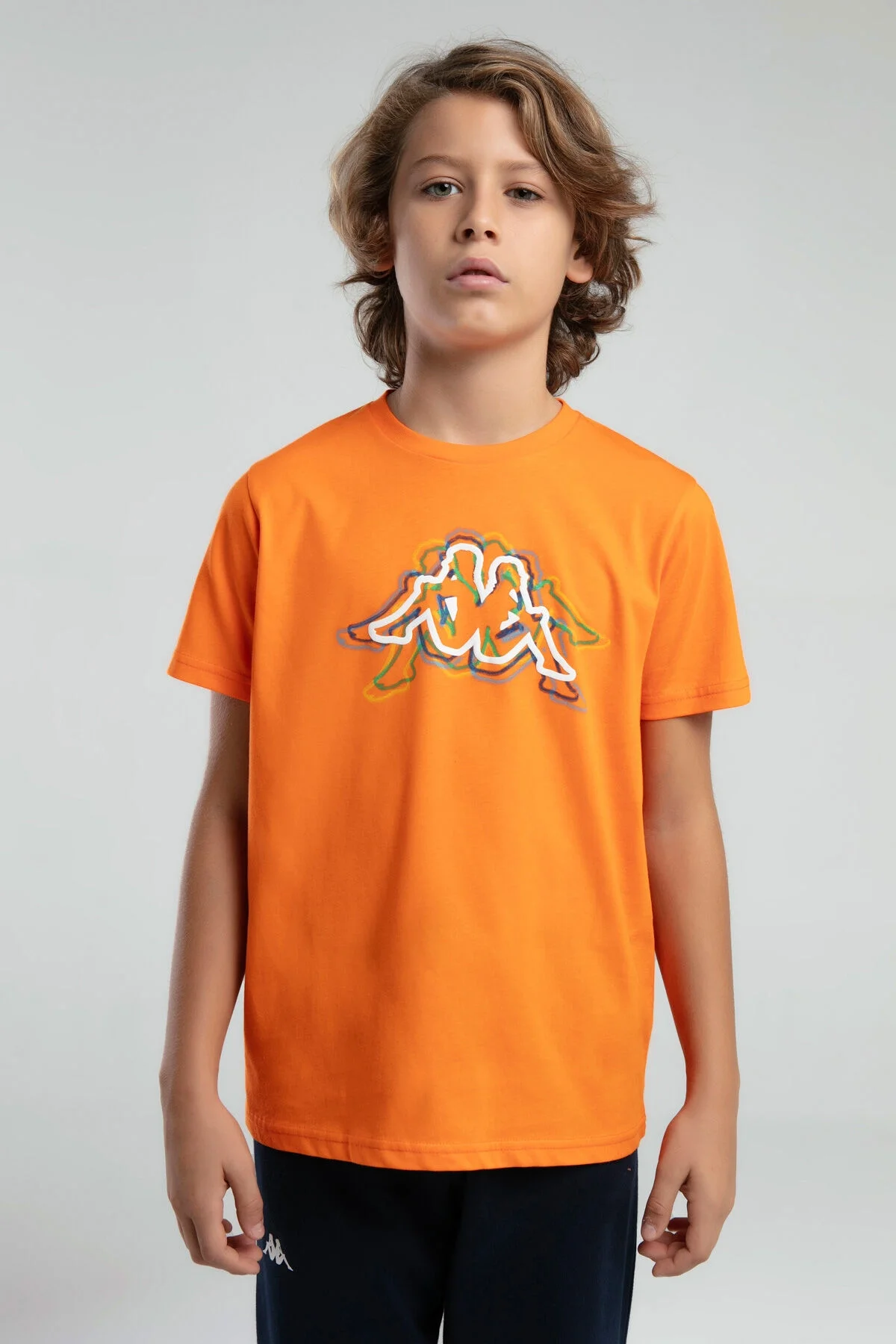 Kappa Erkek Çocuk Turuncu T-Shirt