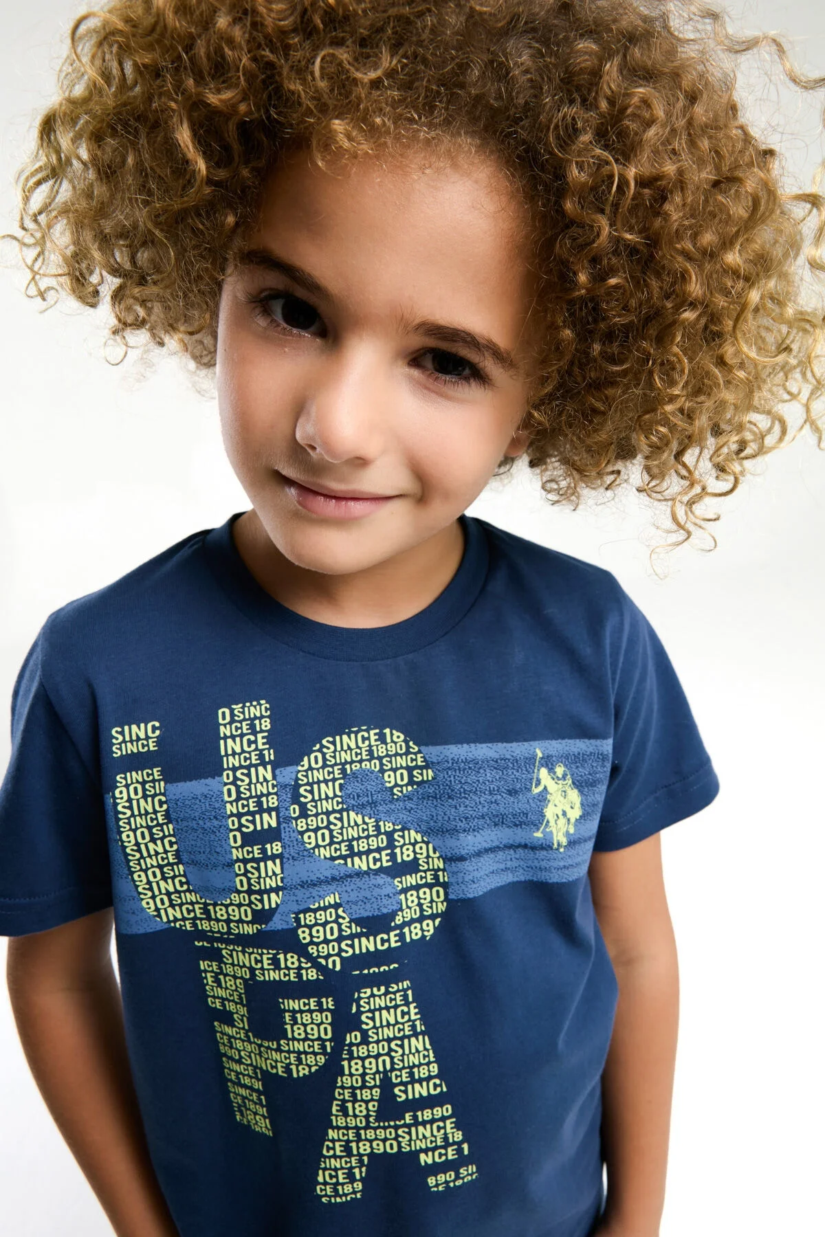 U.S. Polo Assn Erkek Çocuk Mavi Bermuda Takım