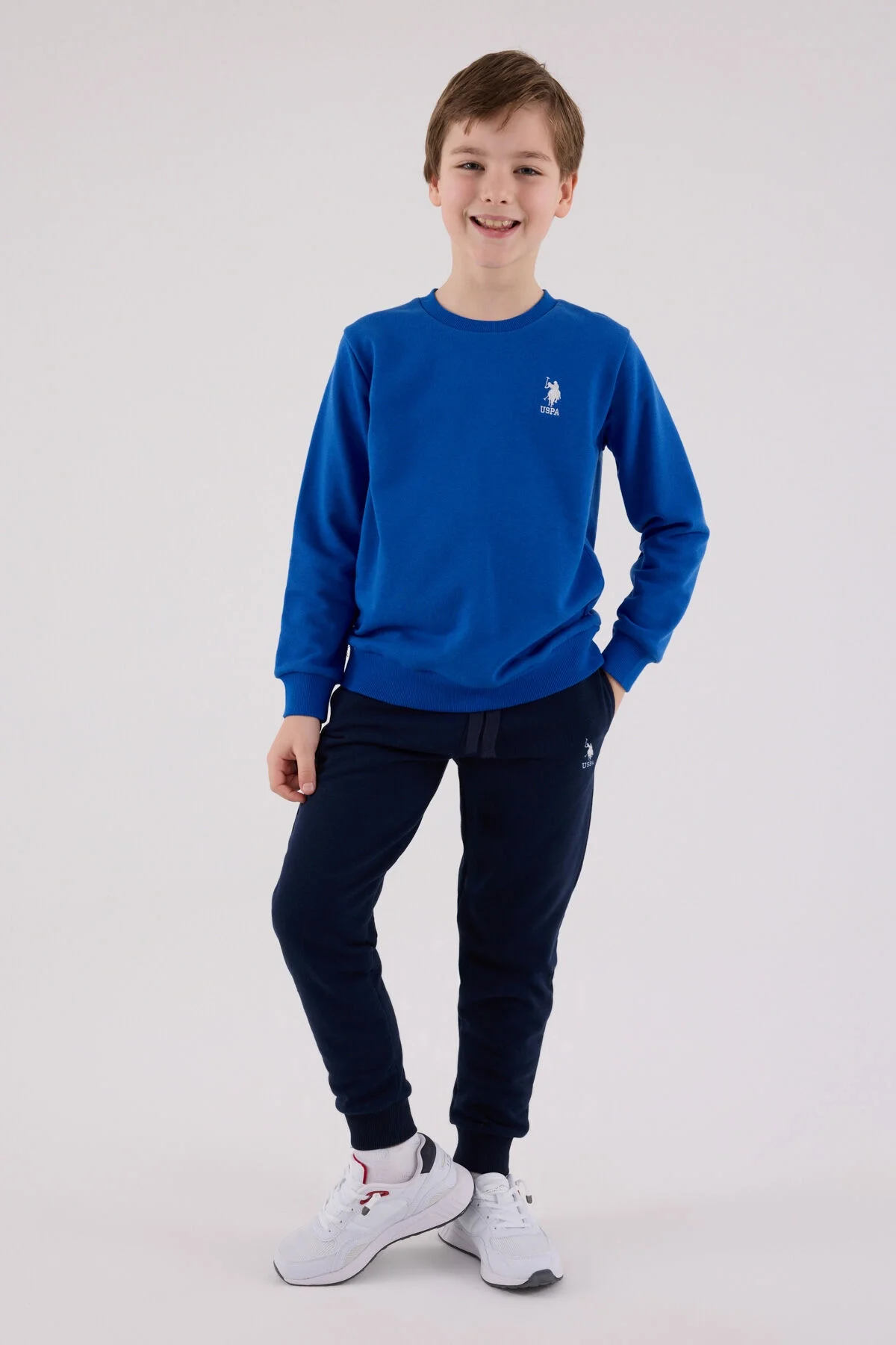 U.S. Polo Assn Erkek Çocuk Mavi Eşofman Takımı