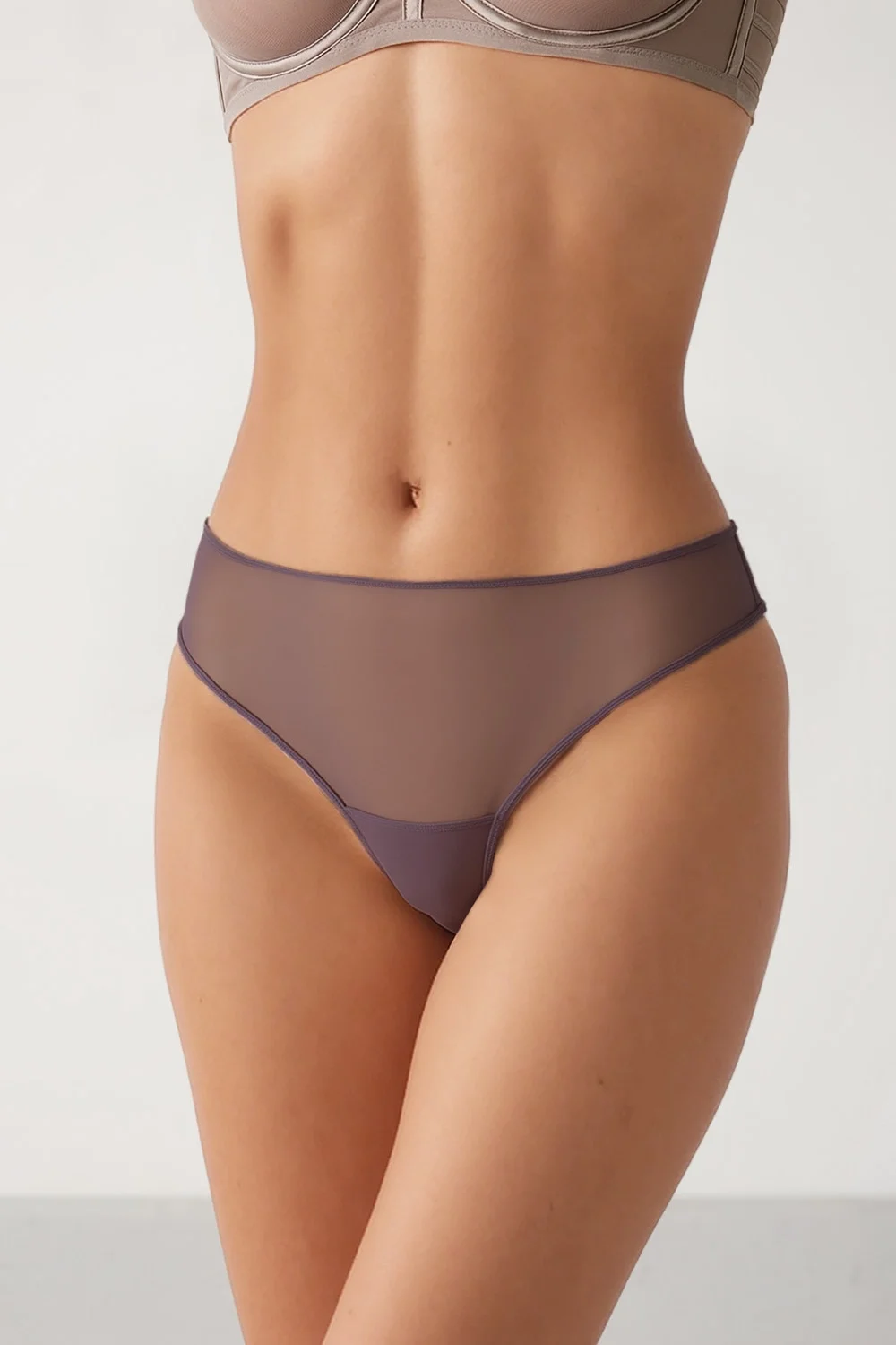 Mell Transparan String