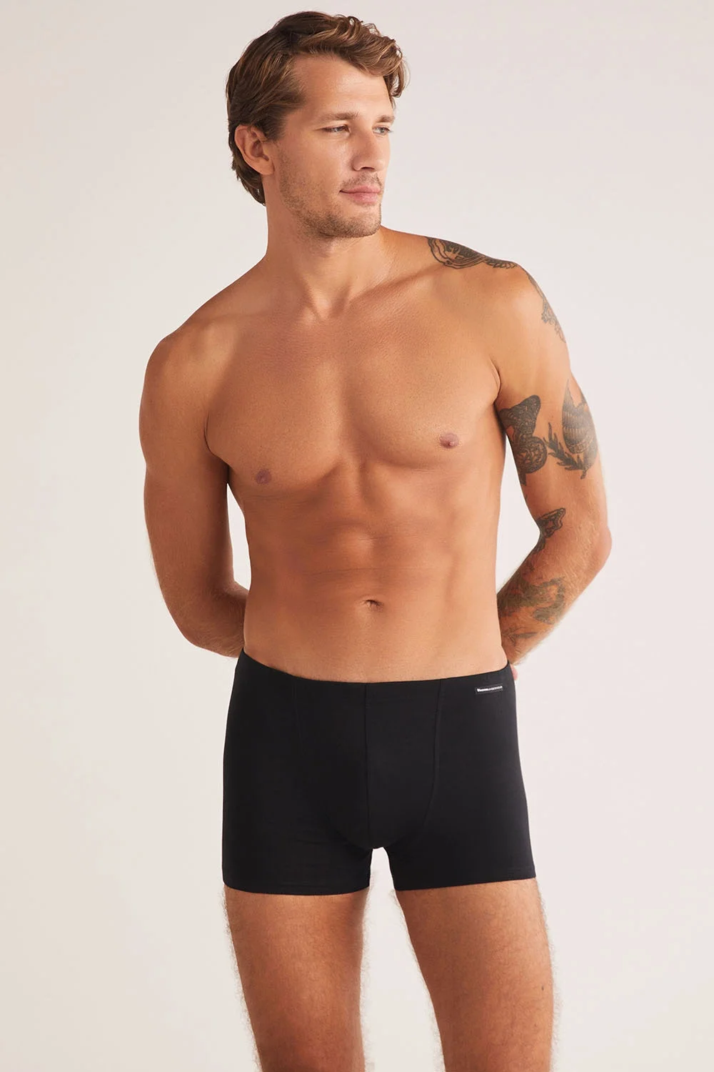 Davide Pamuklu Basic Erkek Boxer