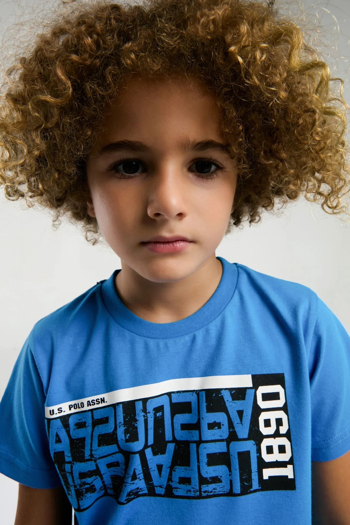 U.S. Polo Assn Erkek Çocuk Mavi Bermuda Takım