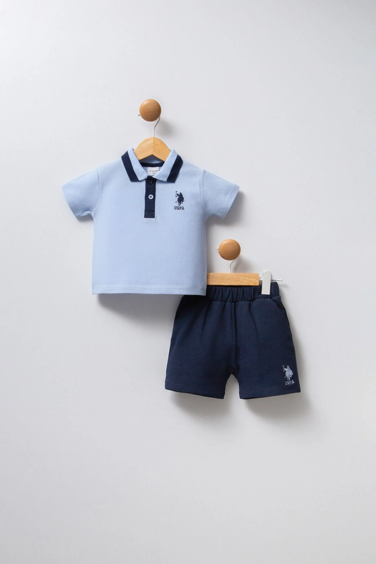 U.S. Polo Assn Erkek Bebek Mavi Takım