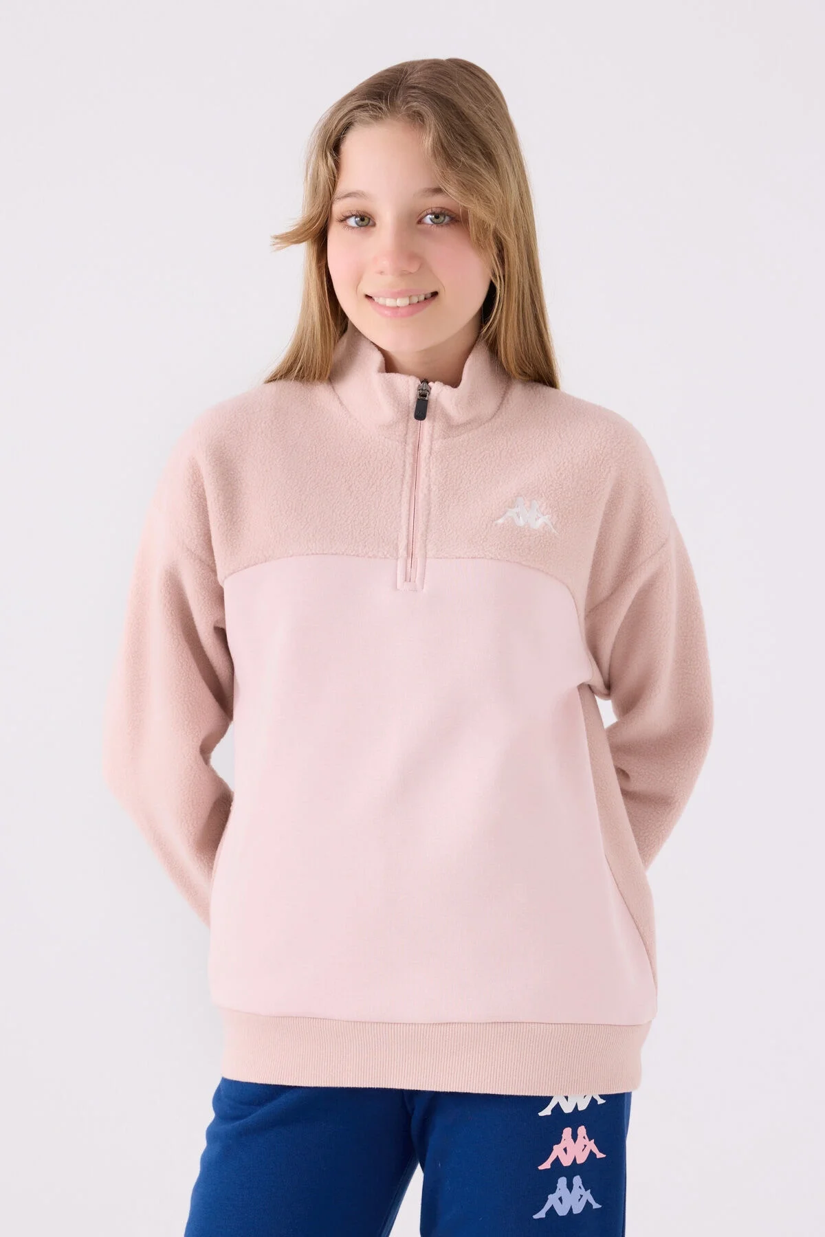 Kappa Kız Çocuk Pembe Sweatshirt