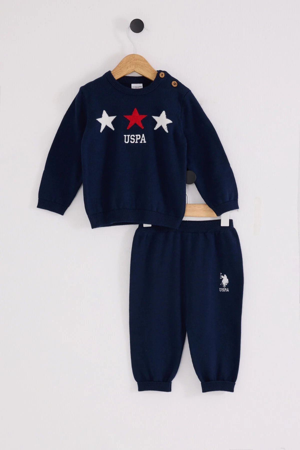 U.S. Polo Assn Erkek Bebek Lacivert Takım