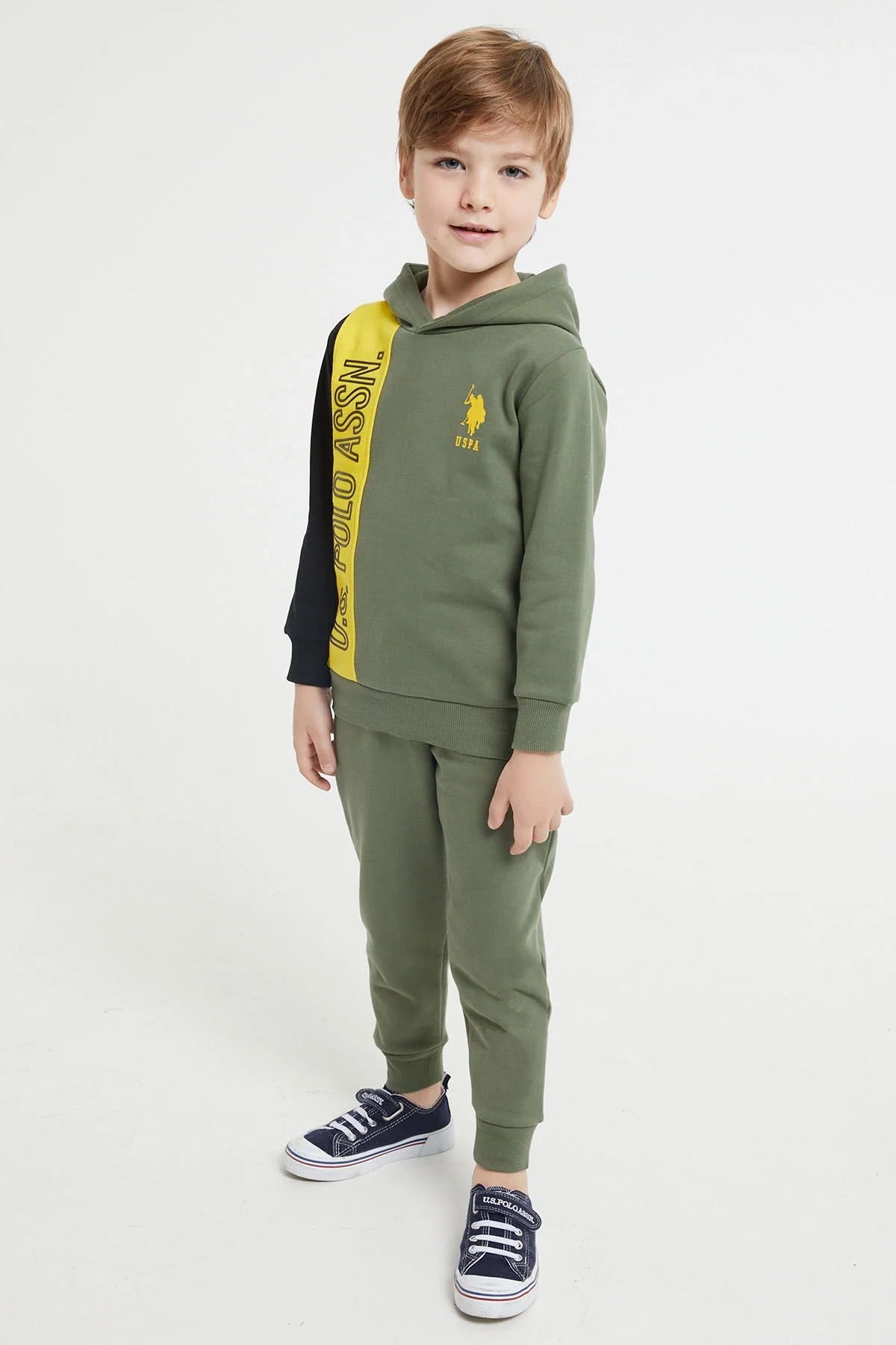 U.S. Polo Assn Erkek Çocuk Kırmızı Eşofman Takımı