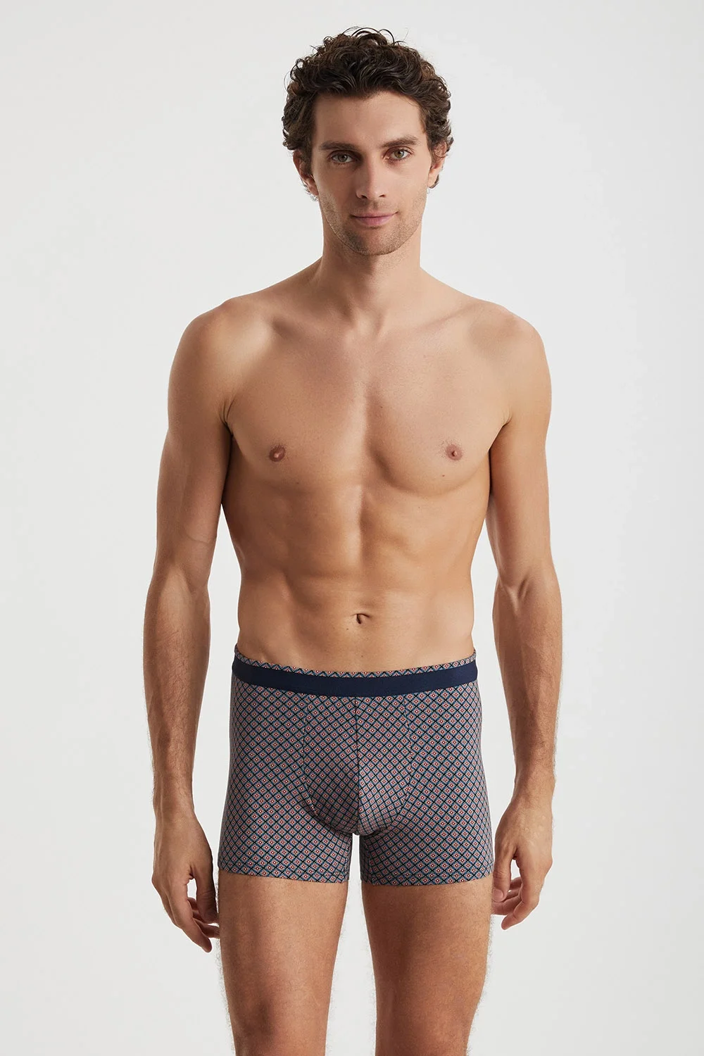 Rain Desenli Erkek Boxer